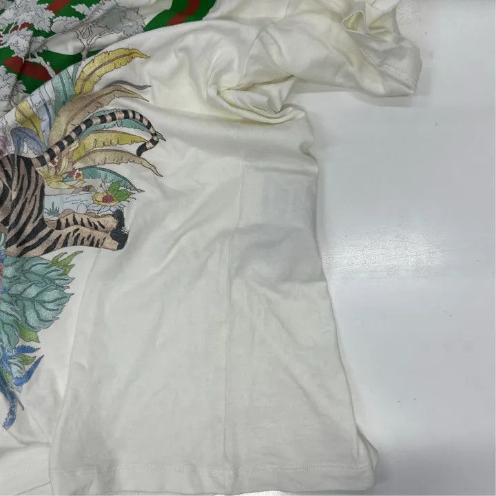 Gucci Gucci Tiger Print Loose Short Sleeve T-shirt-2507 Size XS / US 0-2 / IT 36-38 - 9 Thumbnail