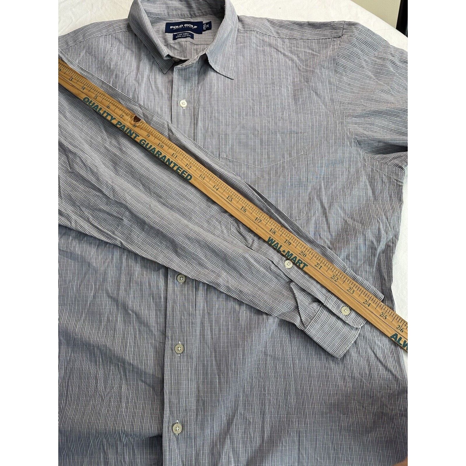 Polo Ralph Lauren Polo Golf RalphLauren Button Shirt Lofting Blue Check Medium Size US M / EU 48-50 / 2 - 8 Thumbnail