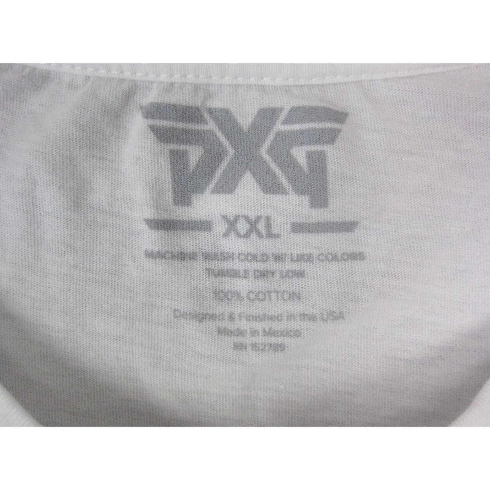Vintage PXG Shirt Womens 2XL Outline Logo Tee Parsons Xtreme Golf Cotton White Size XXL / US 16-18 / IT 52-54 - 3 Thumbnail
