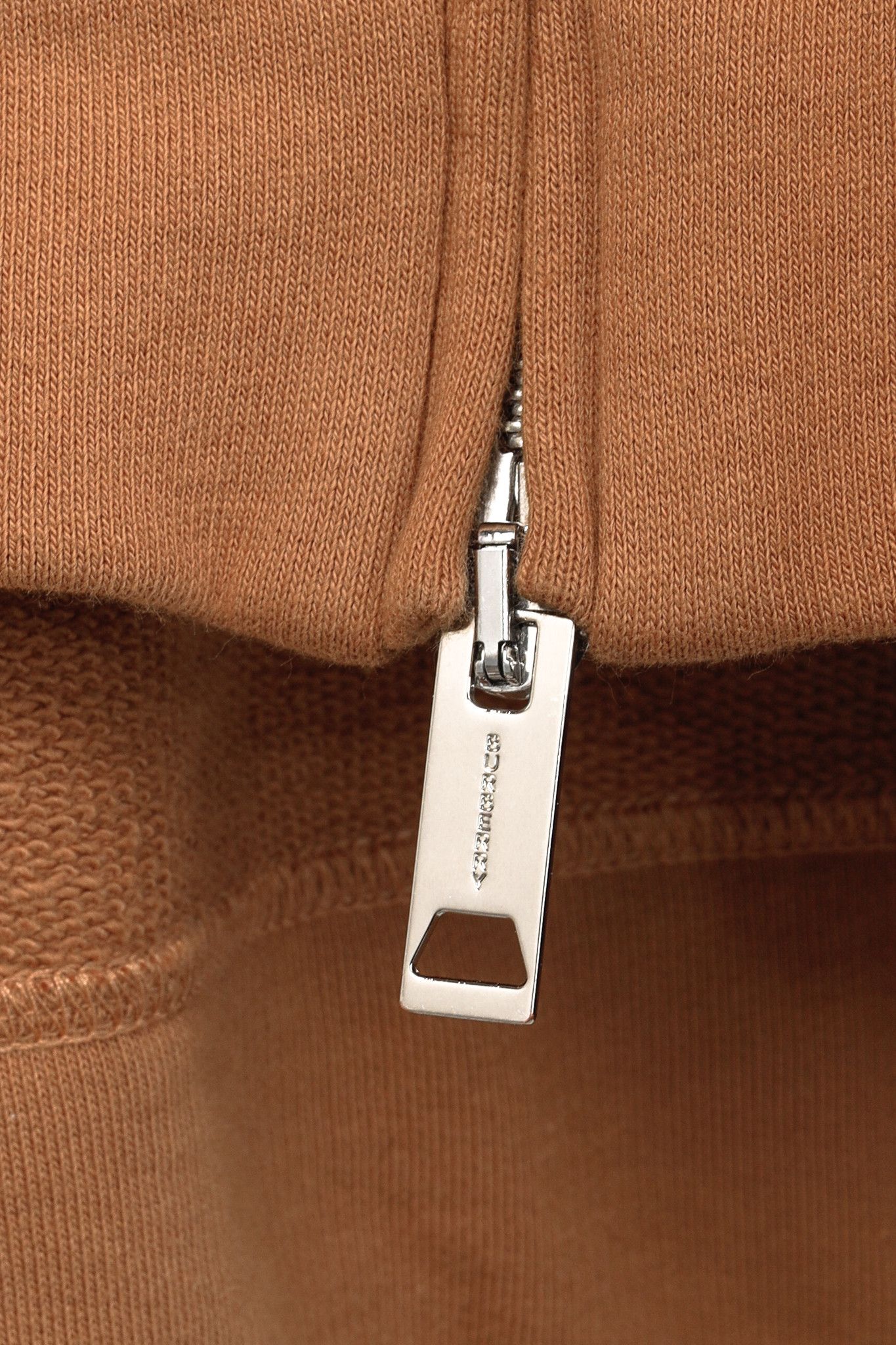 Burberry Burberry Melodie Camel Cotton Check-Hood Oversized Hoodie Size S / US 4 / IT 40 - 9 Thumbnail