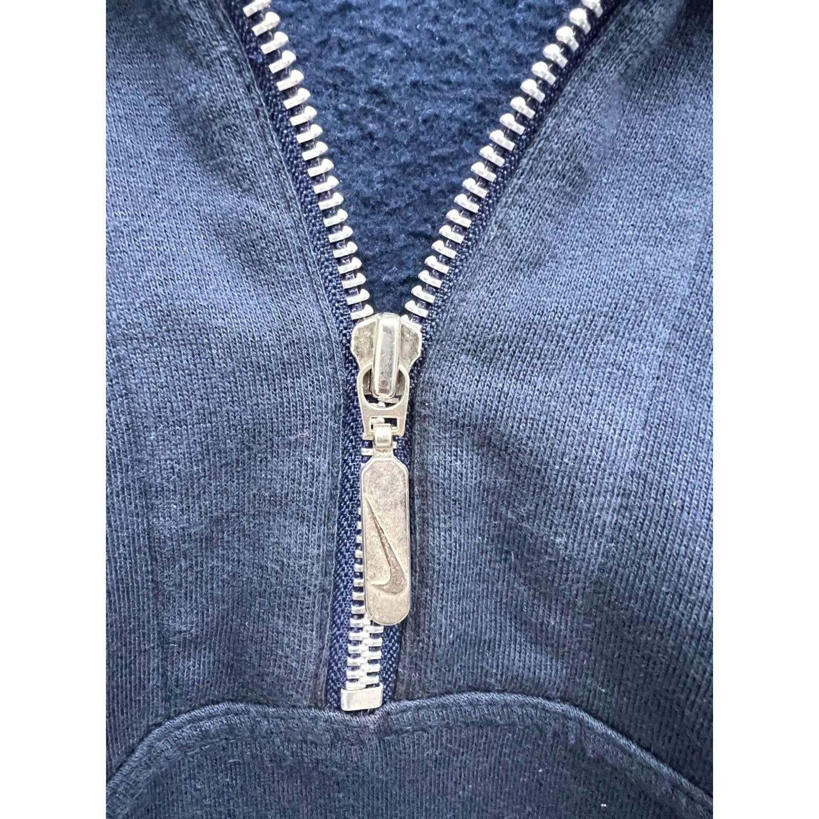Nike 90s Nike Sweatshirt Navy Blue 1/4 Zip Logo XL Men Size US XL / EU 56 / 4 - 7 Thumbnail