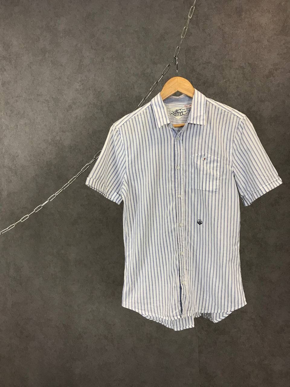 Diesel Diesel vintage designer striped shirt Size US S / EU 44-46 / 1 - 1 Thumbnail