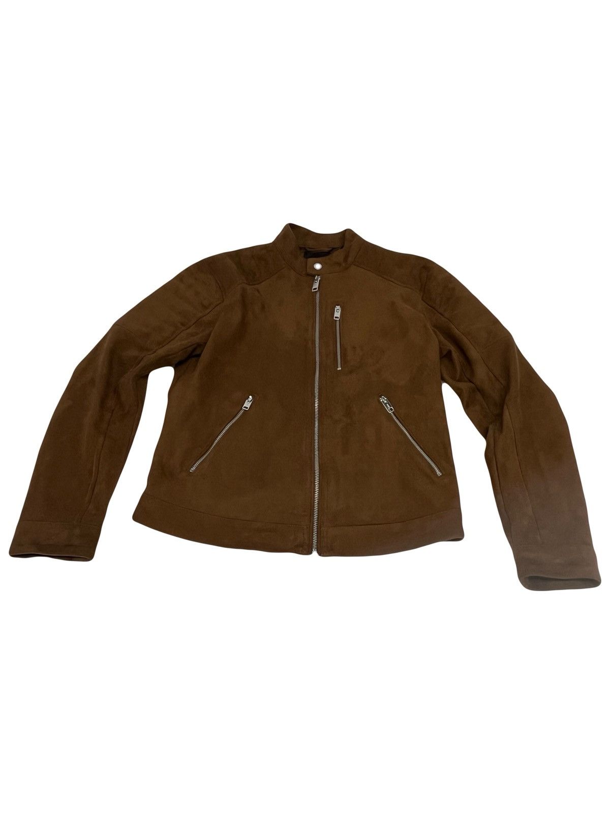 Other Vintage Brown Suede Jacket Size US S / EU 44-46 / 1 - 1 Thumbnail