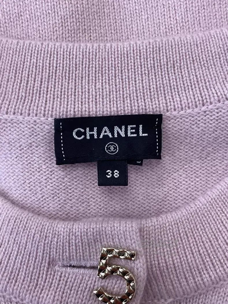 Chanel Chanel Pink multi-element button cashmere cardigan coat Size XS / US 0-2 / IT 36-38 - 4 Thumbnail