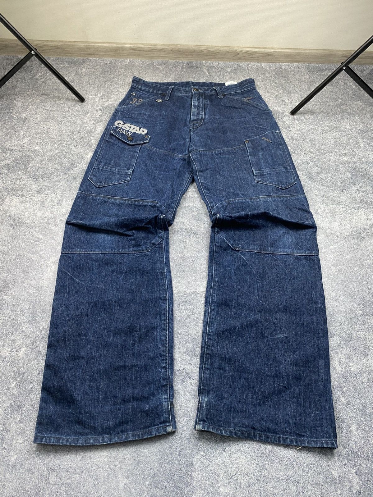 G-Star × Japanese Brand × Vintage Vintage G-Star Raw 96 Elwood Japanese Pants Size US 32 / EU 48 - 2 Thumbnail