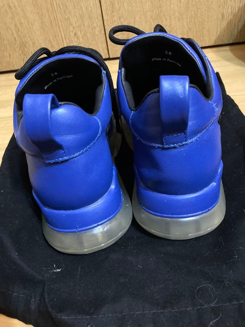SWEAR London SWEAR LONDON Clear Platform Sneakers Blue 36 Size US 6 / IT 36 - 2 Thumbnail