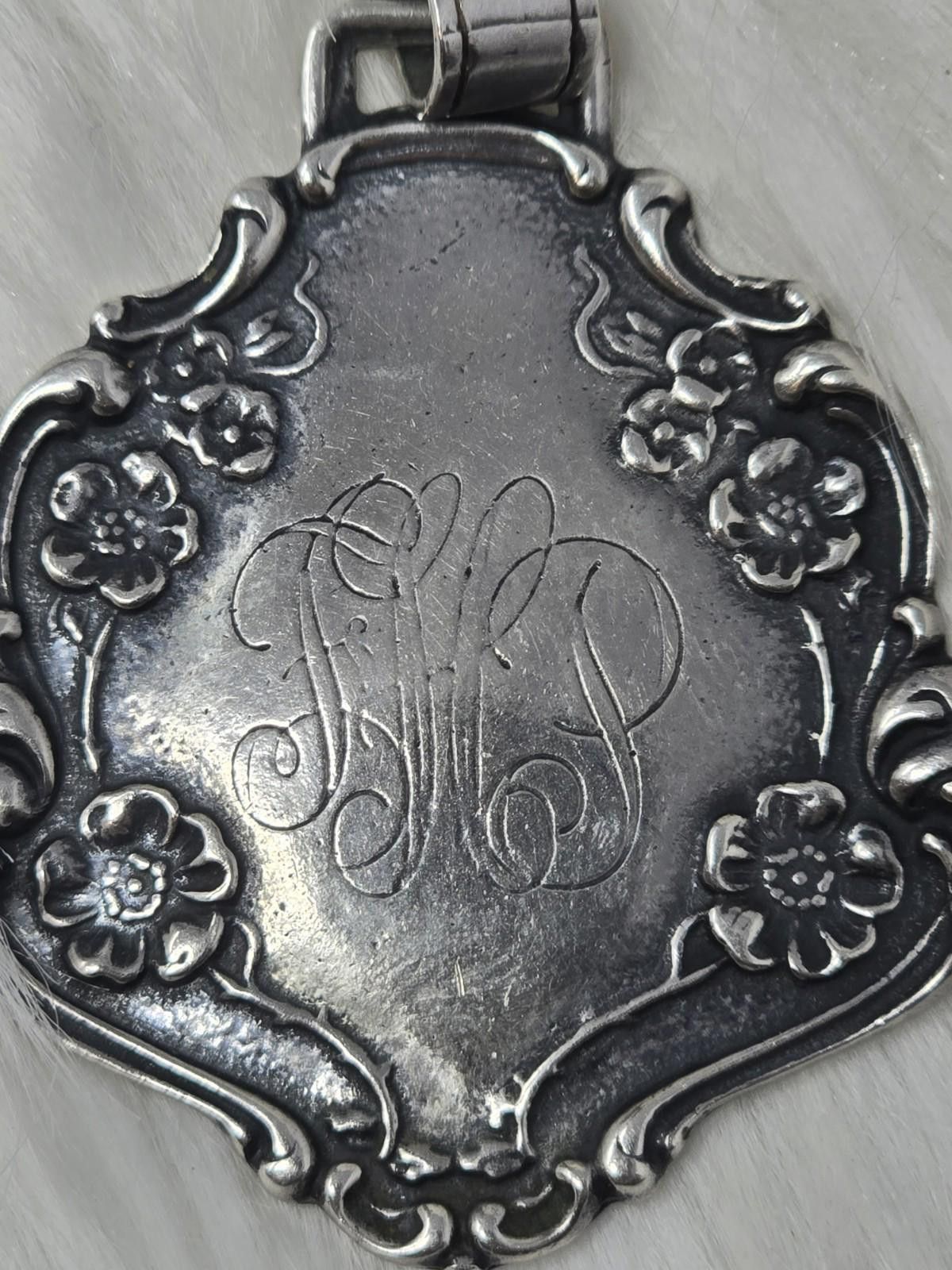 Free People Vintage Foree Sterling Silver Floral Pendant 925 Size ONE SIZE - 1 Thumbnail