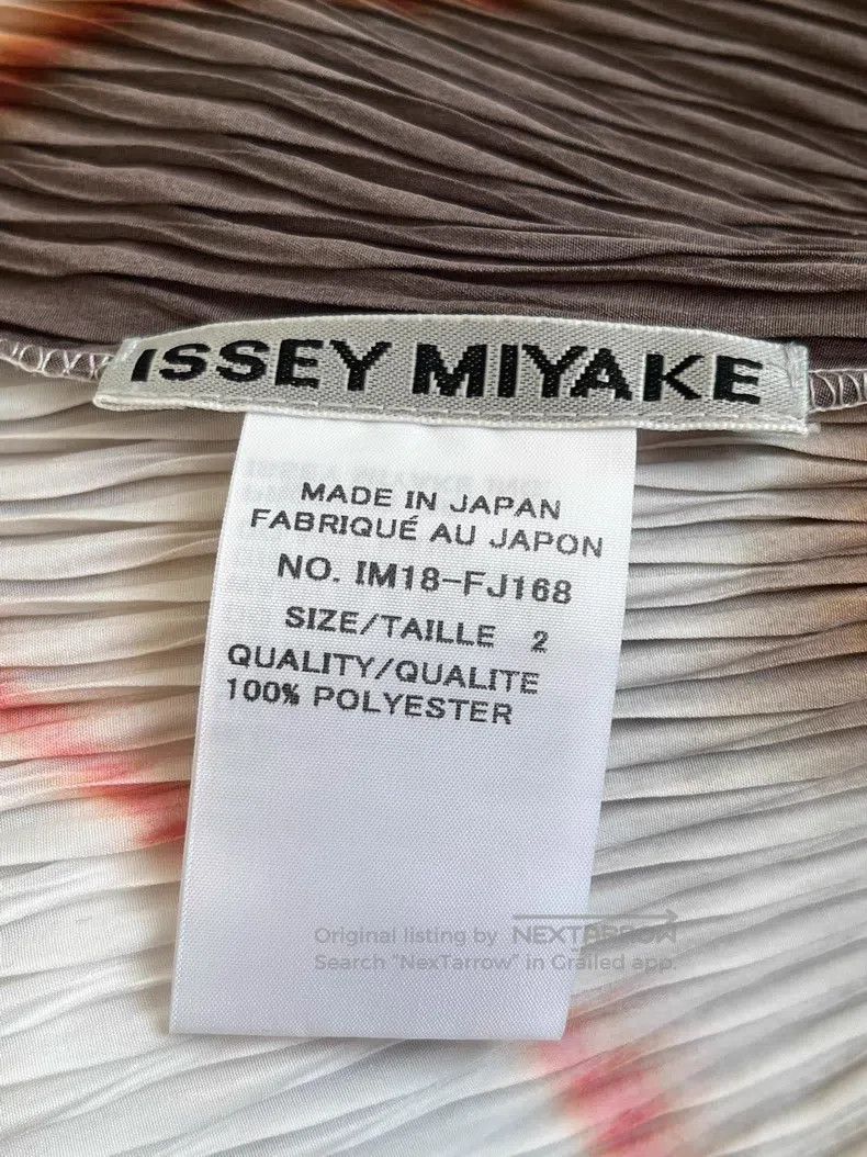 Issey Miyake Issey Miyake Color-Block Long Sleeve Top Size M / US 6-8 / IT 42-44 - 3 Thumbnail