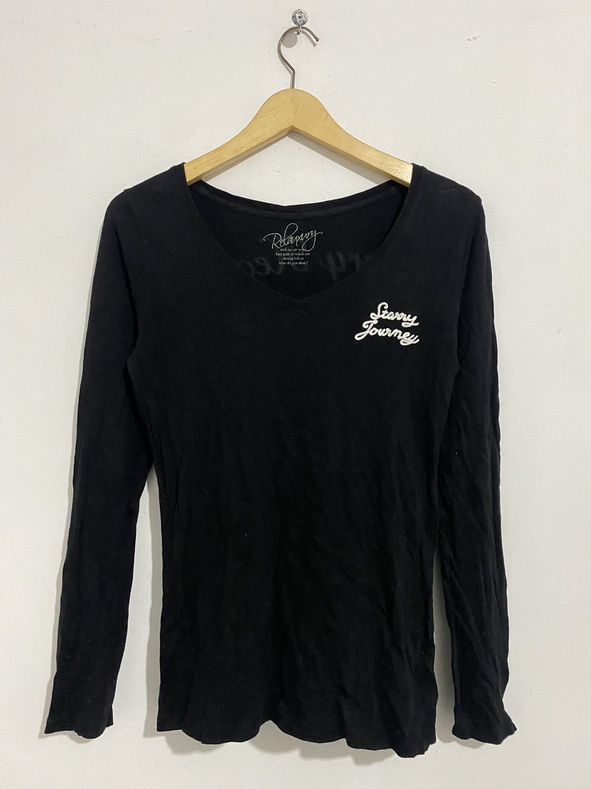 If Six Was Nine 🖤BLACFRIDAY🖤Longsleeve Poem Starry Heavens Kmrii Styled Size US M / EU 48-50 / 2 - 3 Thumbnail