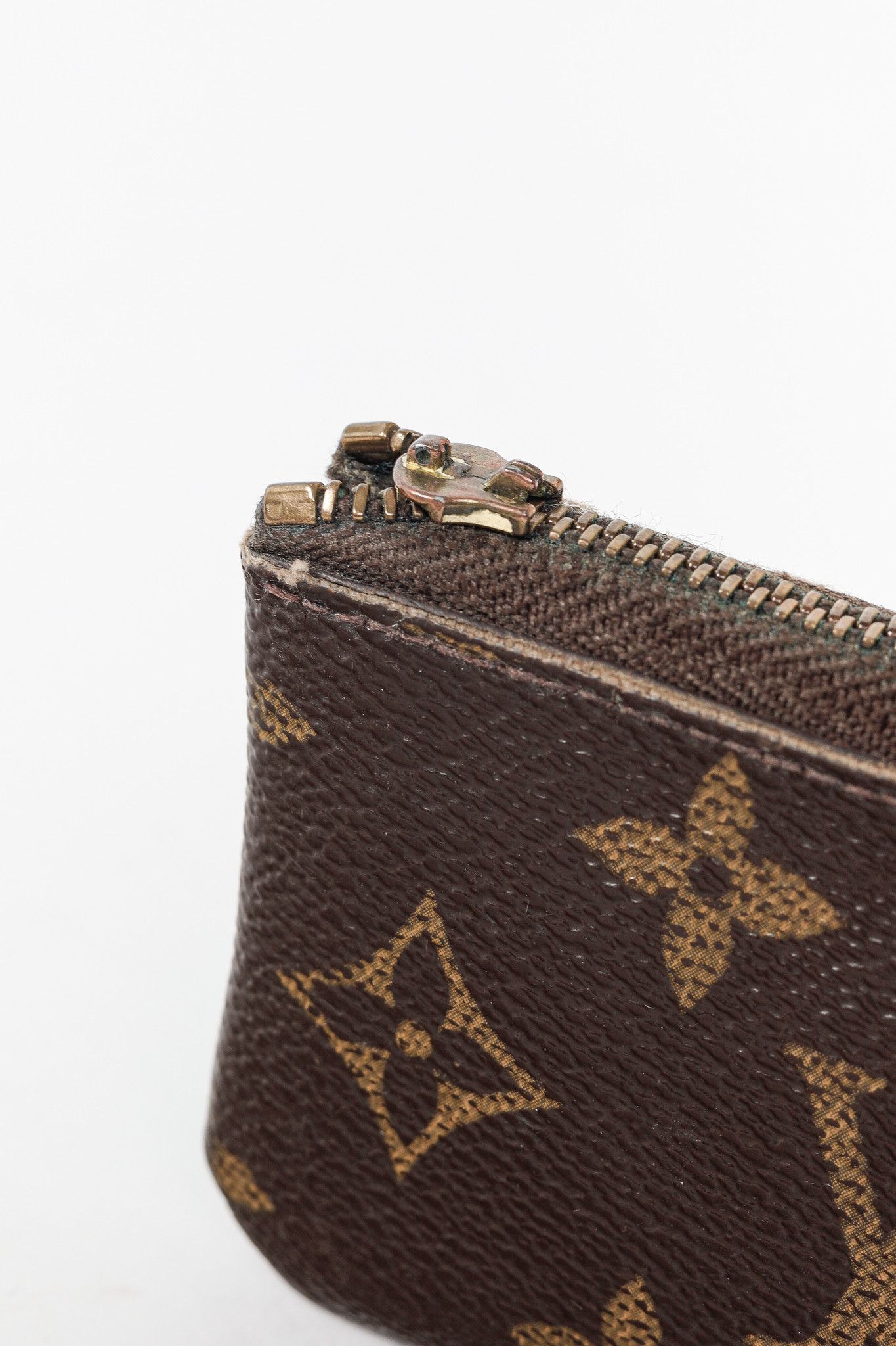 Louis Vuitton Louis Vuitton Monogram Canvas Zip Pochette Cles Size ONE SIZE - 6 Thumbnail