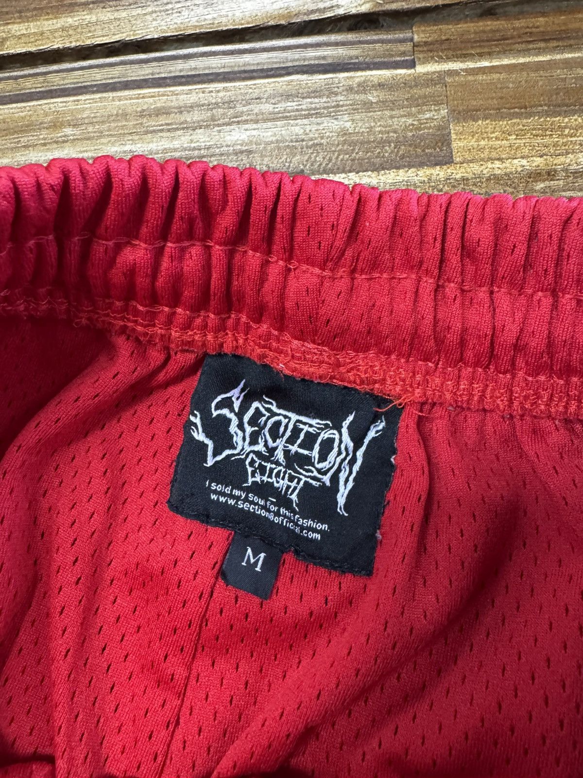 Section 8 8 Ball Section 8 Mesh Shorts Red Size US 32 / EU 48 - 5 Thumbnail