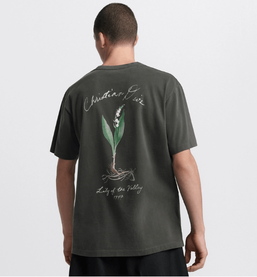 Dior o1w1db10525 493J69 Relaxed-Fit T-Shirt in Black Size US M / EU 48-50 / 2 - 5 Thumbnail