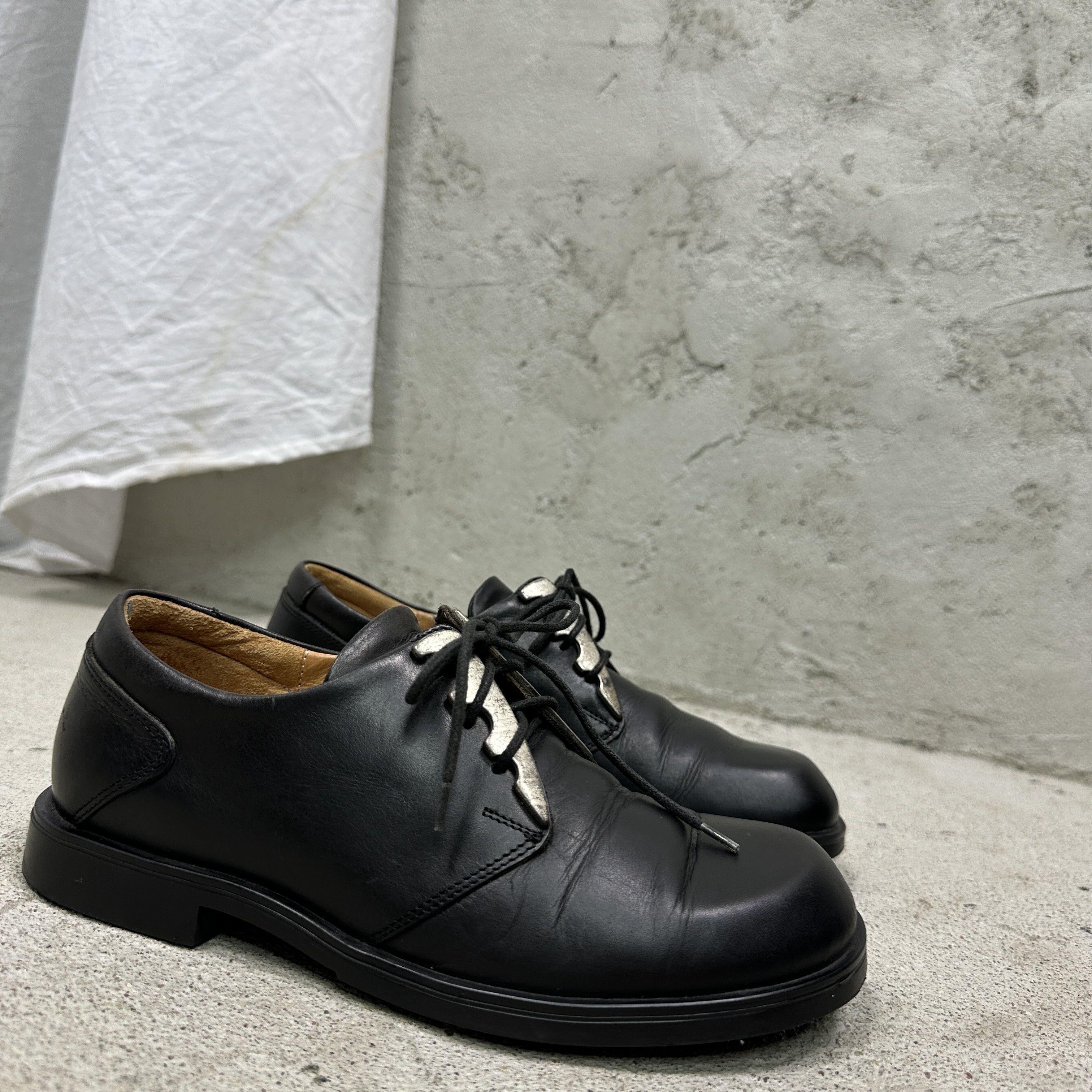 Vintage Vintage Avant Garde Grunge Opium Derby Metal Y2K Boots Size US 5 / IT 35 - 4 Thumbnail