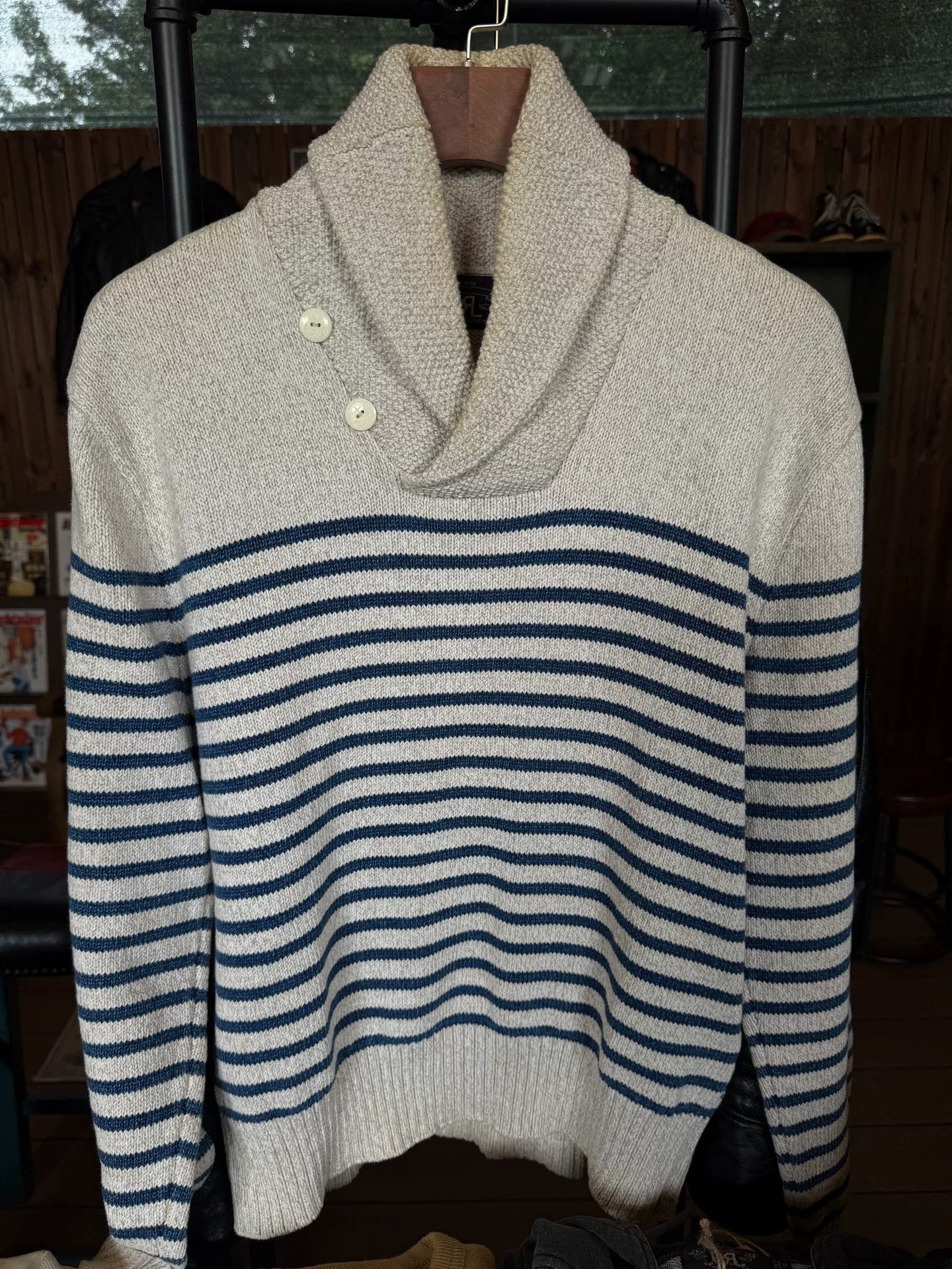 RRL Ralph Lauren RRL Striped Knit Sweater Size US M / EU 48-50 / 2 - 1 Thumbnail