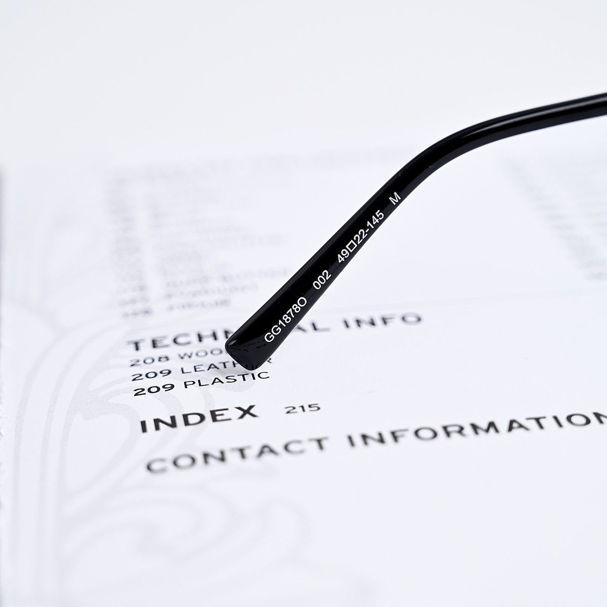 Gucci GUCCI GG1878O GLASSES Size ONE SIZE - 7 Thumbnail