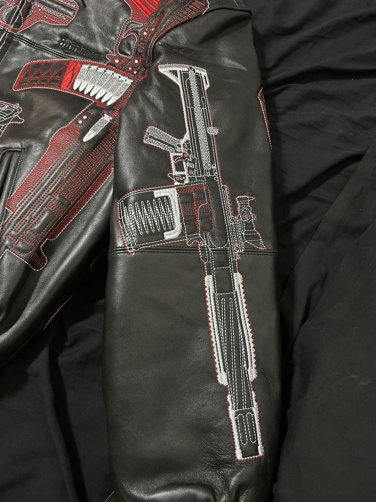 Supreme Supreme Gun Leather Jacket Size US S / EU 44-46 / 1 - 9 Thumbnail