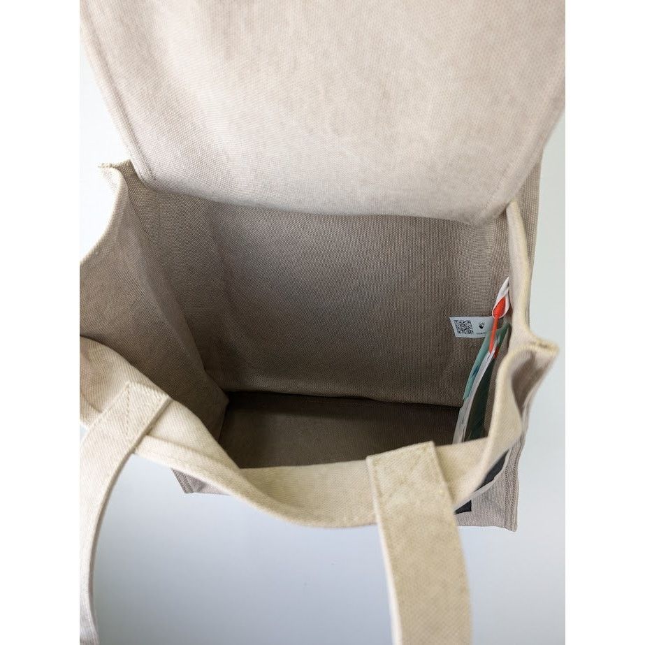 Off-White o1rshd1 Q:2 / Size: OS / Quote Shopper 40 Bag in Beige Black Size ONE SIZE - 18 Thumbnail