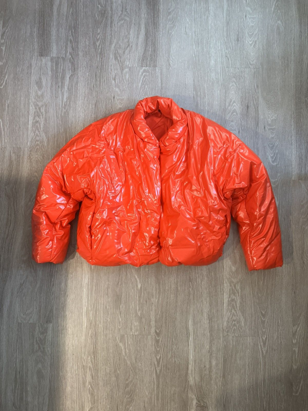 Yeezy Gap Round Jacket Red | Grailed