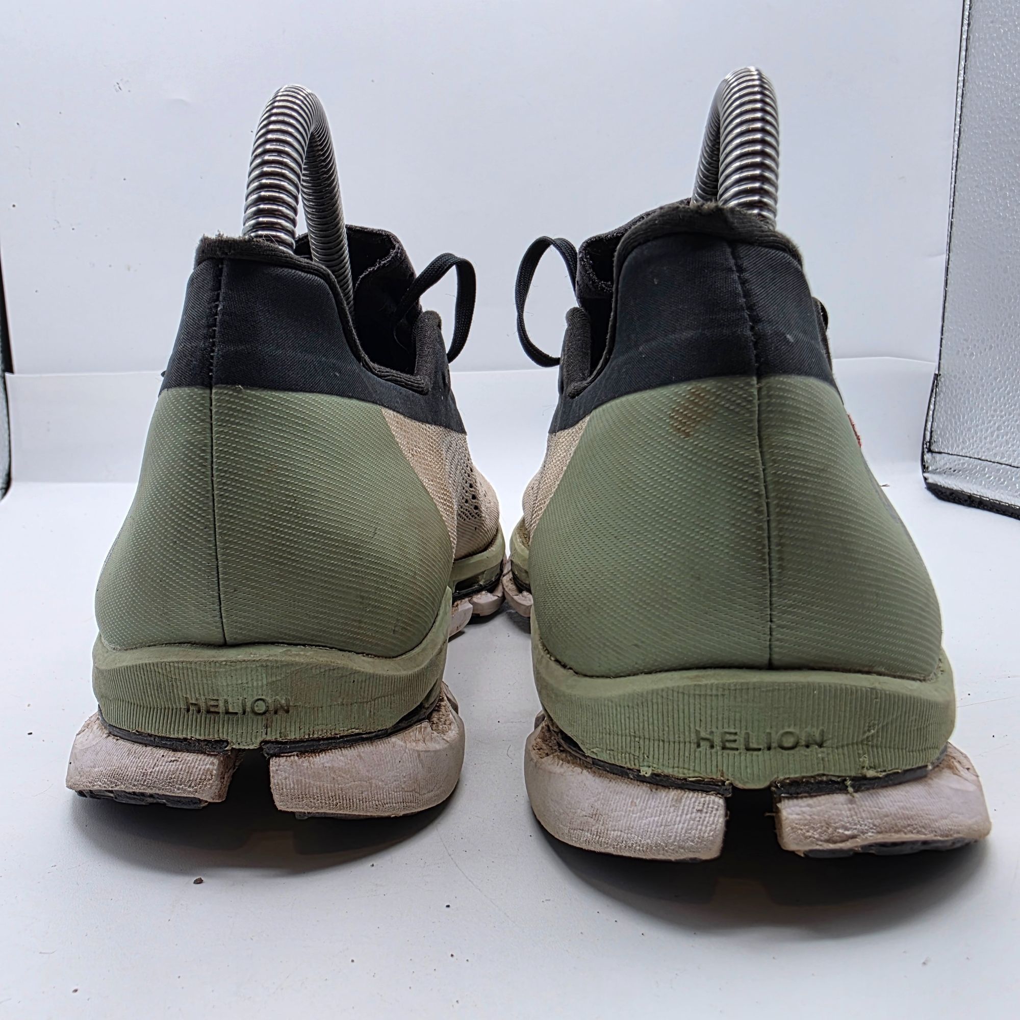 On On Running Cloudboom Mens Size 8 Gray Green Athletic Running Size US 8 / EU 41 - 4 Thumbnail