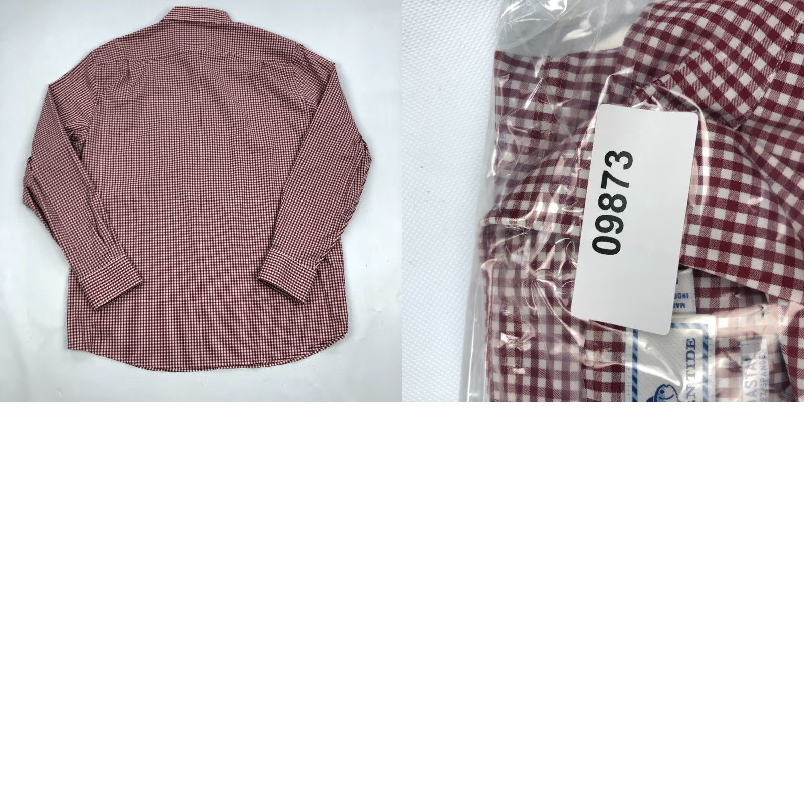 Southern Tide Southern Tide Shirt Mens Large Check Long Sleeve Button Up Intercoastal Red Size US L / EU 52-54 / 3 - 8 Thumbnail