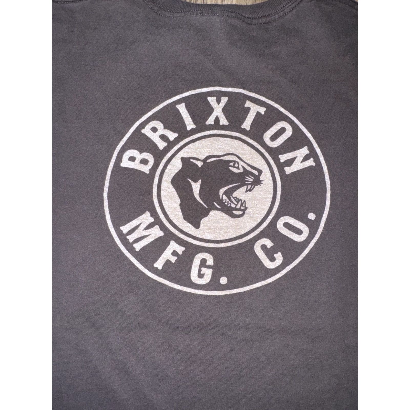 Brixton Brixton T-Shirt Brown Medium Men 19x26 Size US M / EU 48-50 / 2 - 5 Thumbnail