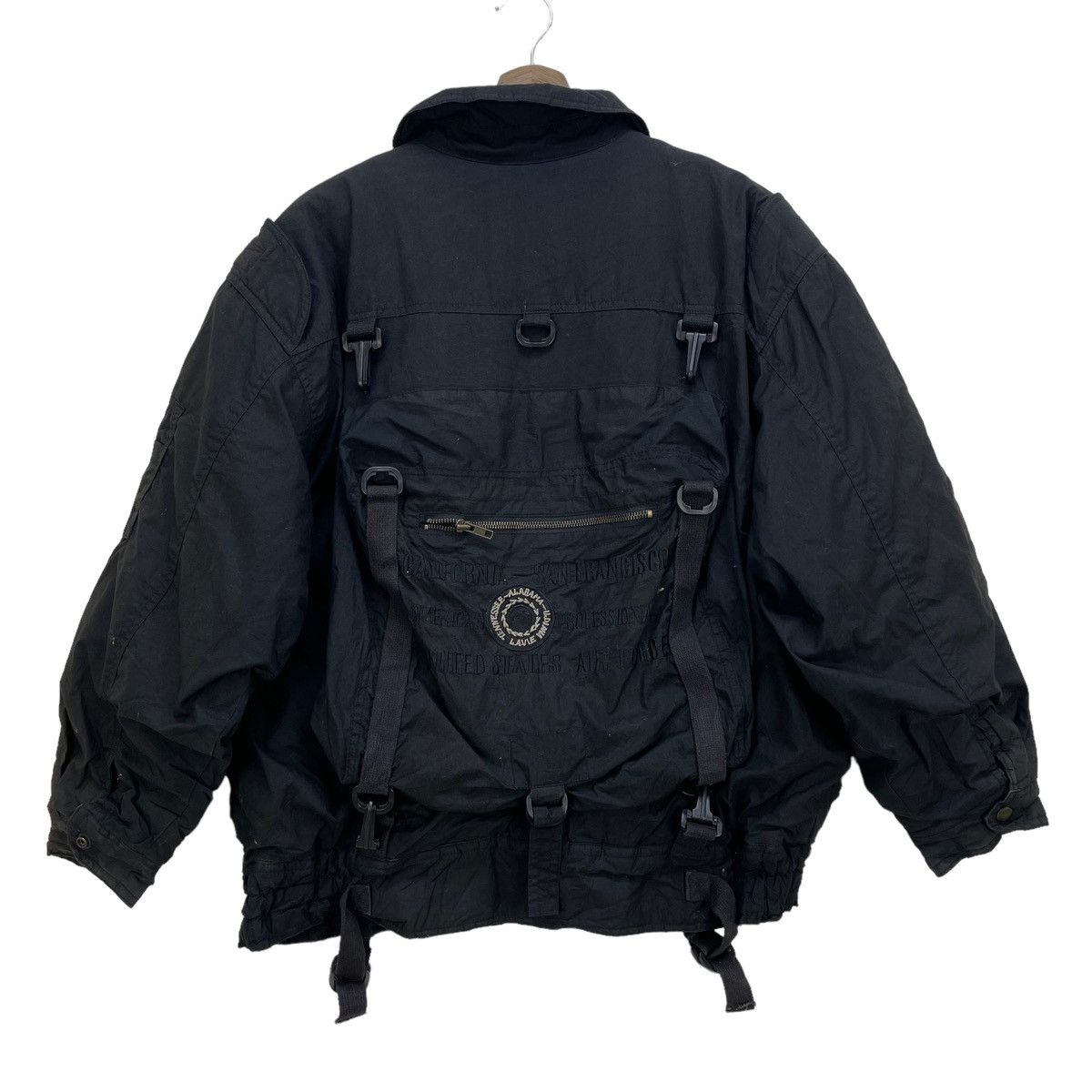 Japanese Brand Vtg Tactical Bomber Dont Miss These Exciting Adventures Size US M / EU 48-50 / 2 - 2 Thumbnail