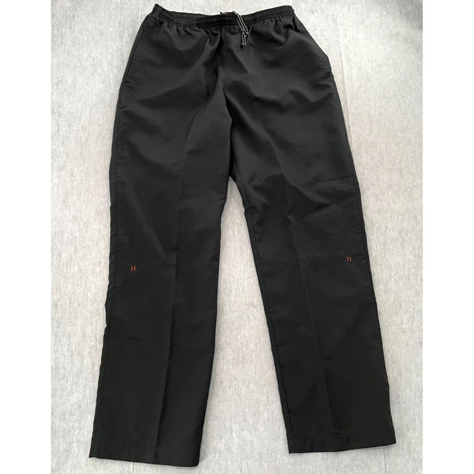 Nike VINTAGE Nike Pants Adult Medium Black Swoosh Athletic Mens M Track Pants with Pockets Size US 31 - 2 Thumbnail