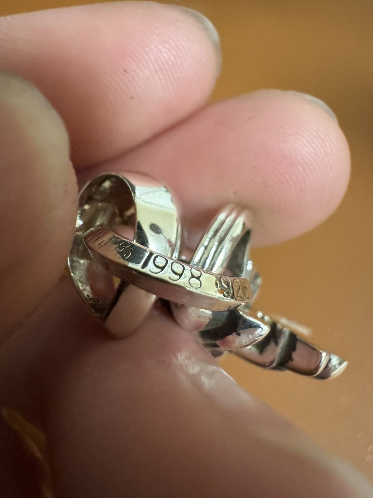 Chrome Hearts Brand New Chrome Hearts Double Cross Pendant With Bale Size ONE SIZE - 14 Thumbnail