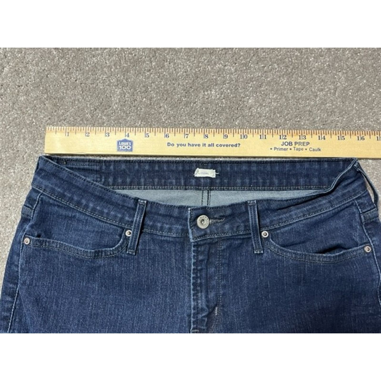 Levi's Levi's Legging Skinny Jeans Womens 14M 32x32 Dark Wash Denim Size 36" / US 14 / IT 50 - 3 Thumbnail