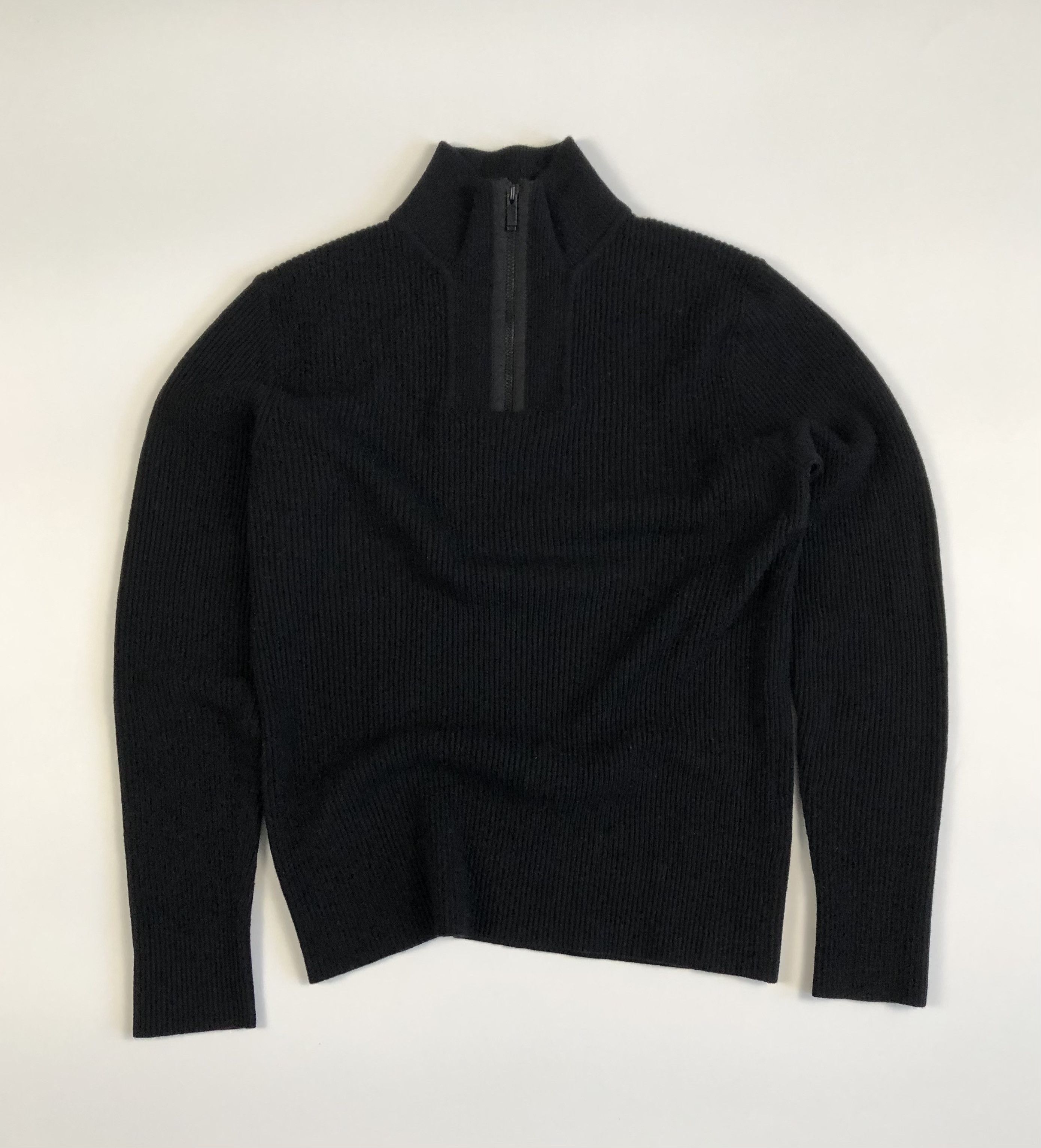 Z Zegna Zegna 1/4 Zip Wool Sweater Size US S / EU 44-46 / 1 - 1 Thumbnail