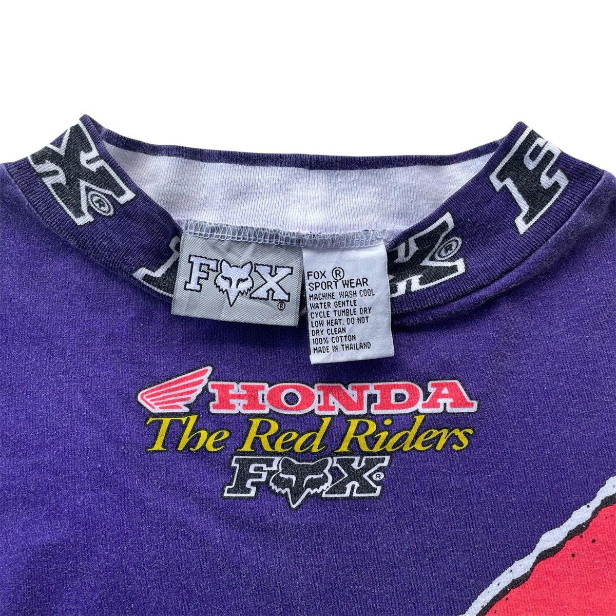 Honda × Supreme Vintage Fox Honda Racing motocross jersey Size US XL / EU 56 / 4 - 4 Thumbnail