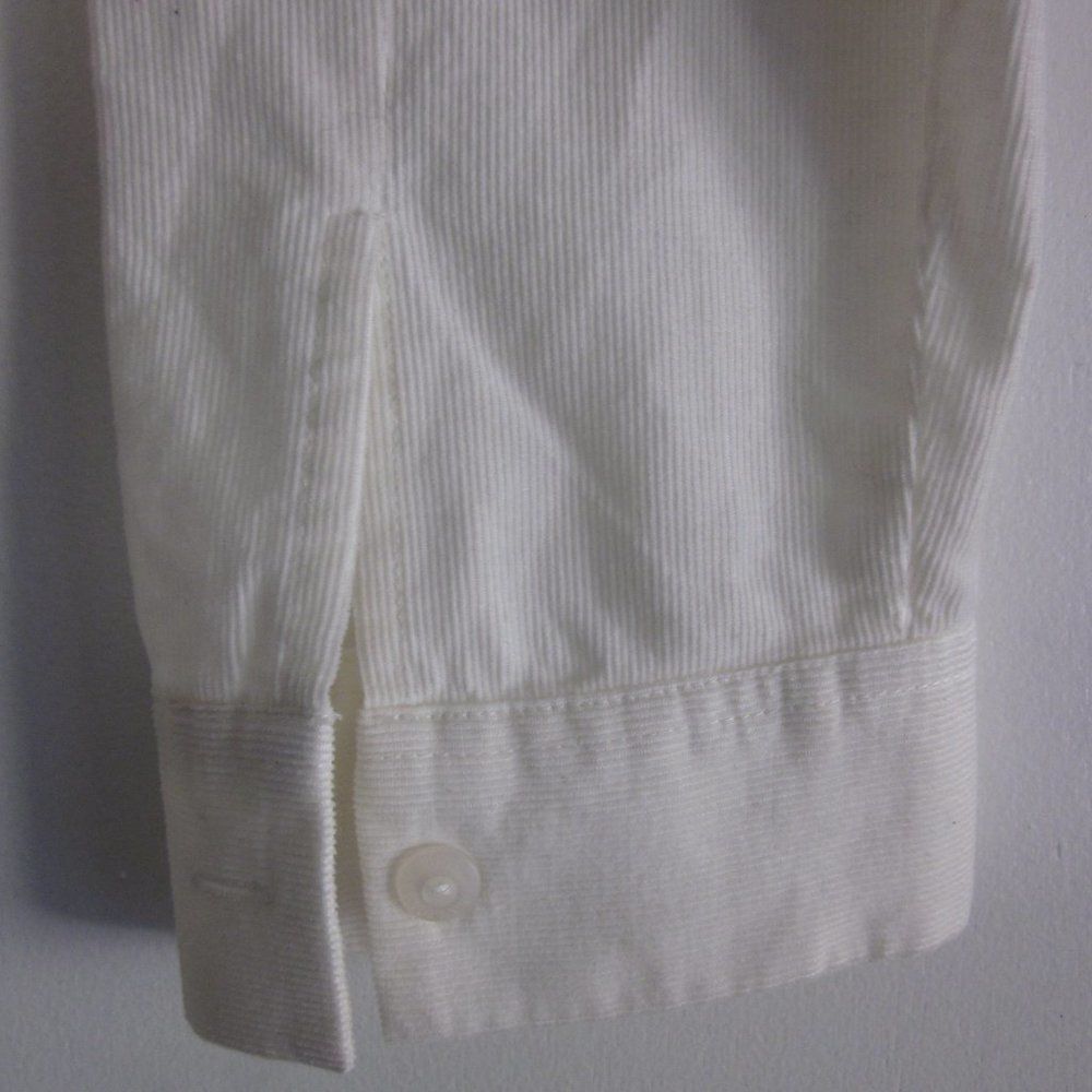 La Ligne La Ligna Ivory Corduroy Wrap Blouse Size 42 Size M / US 6-8 / IT 42-44 - 12 Thumbnail