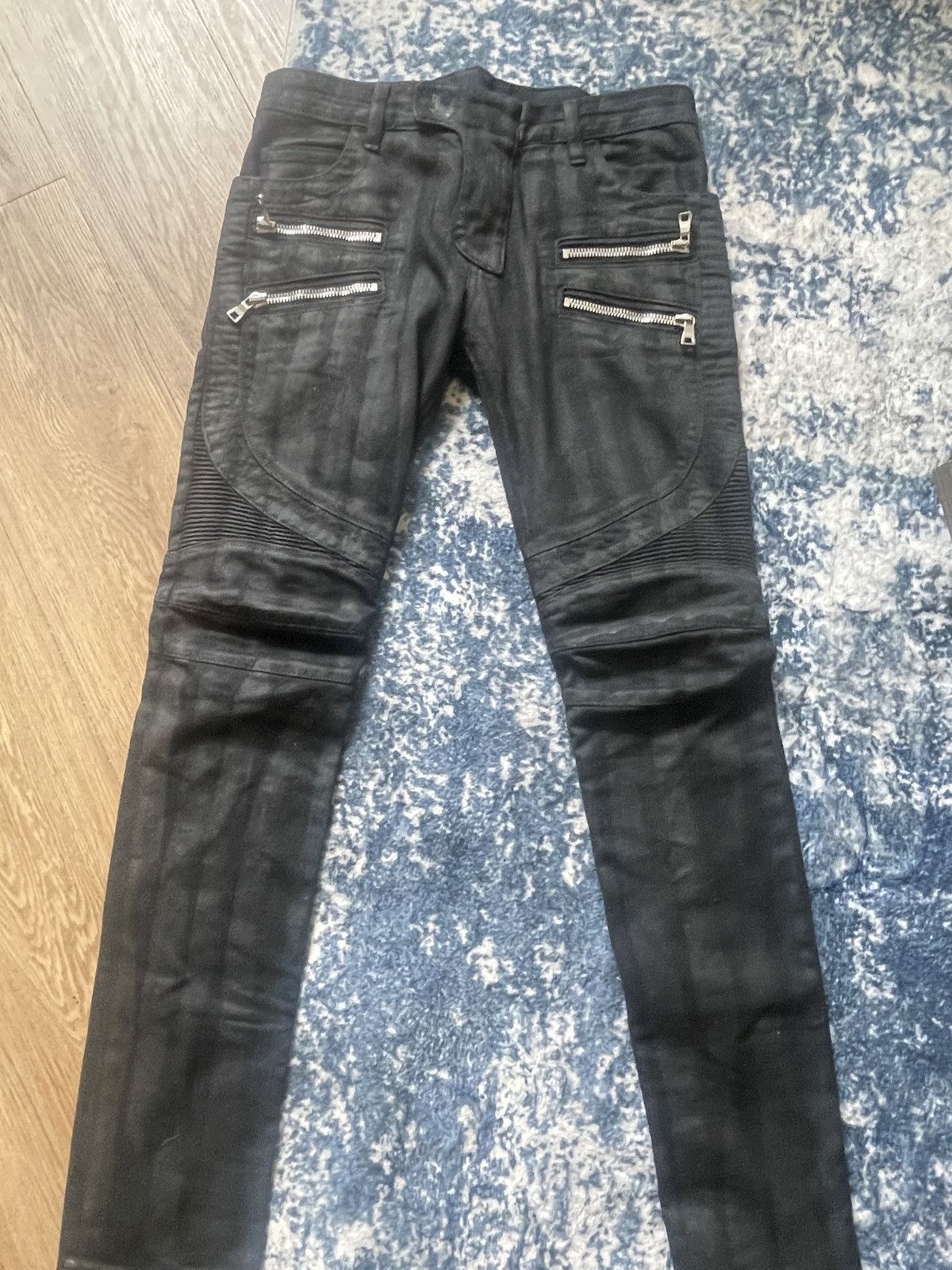 Balmain Balmain FW11 multi zip jeans Decarnin | Grailed