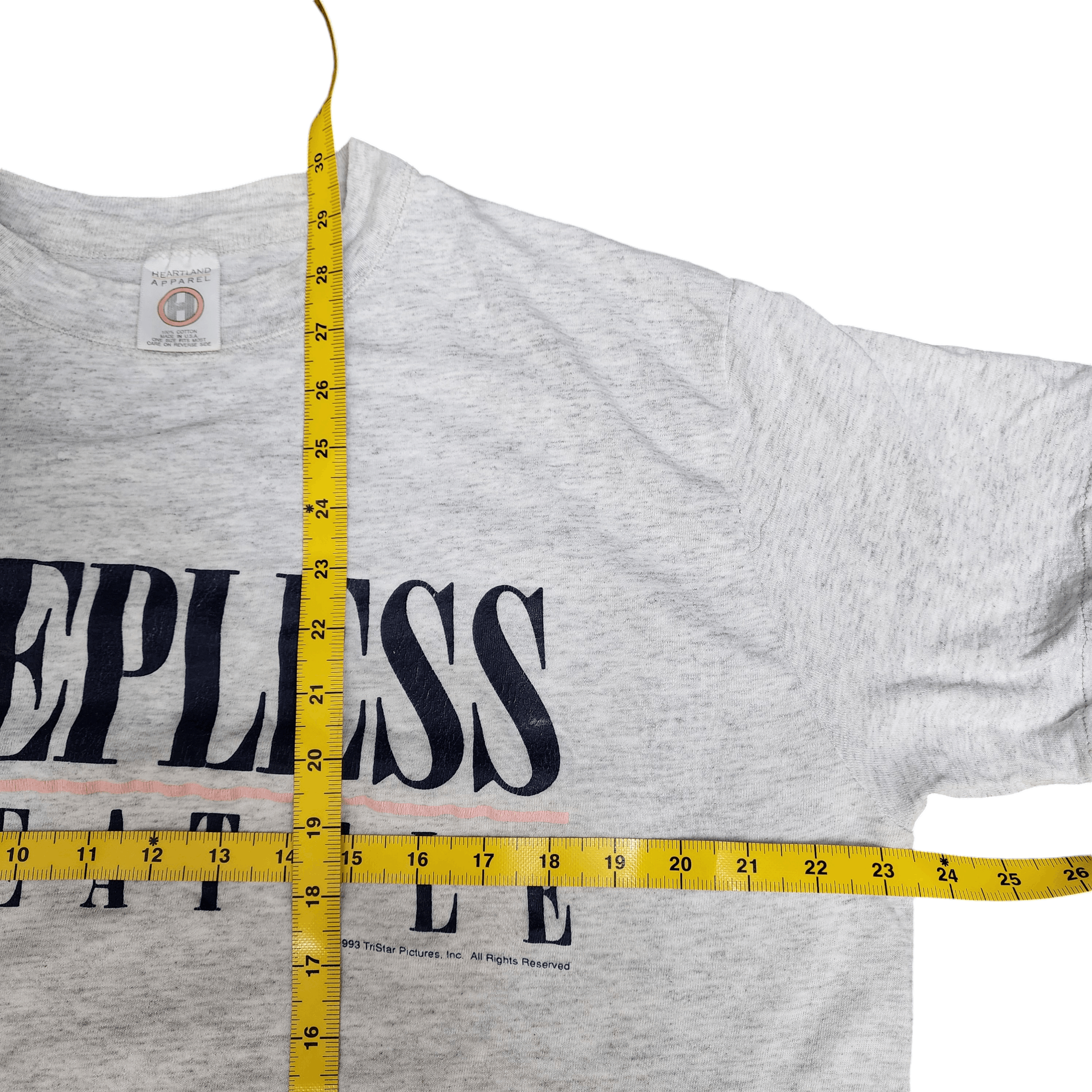 Vintage VINTAGE Sleepless in Seattle 1993 🎬 Movie Shirts Promo Tees Size US XL / EU 56 / 4 - 6 Thumbnail