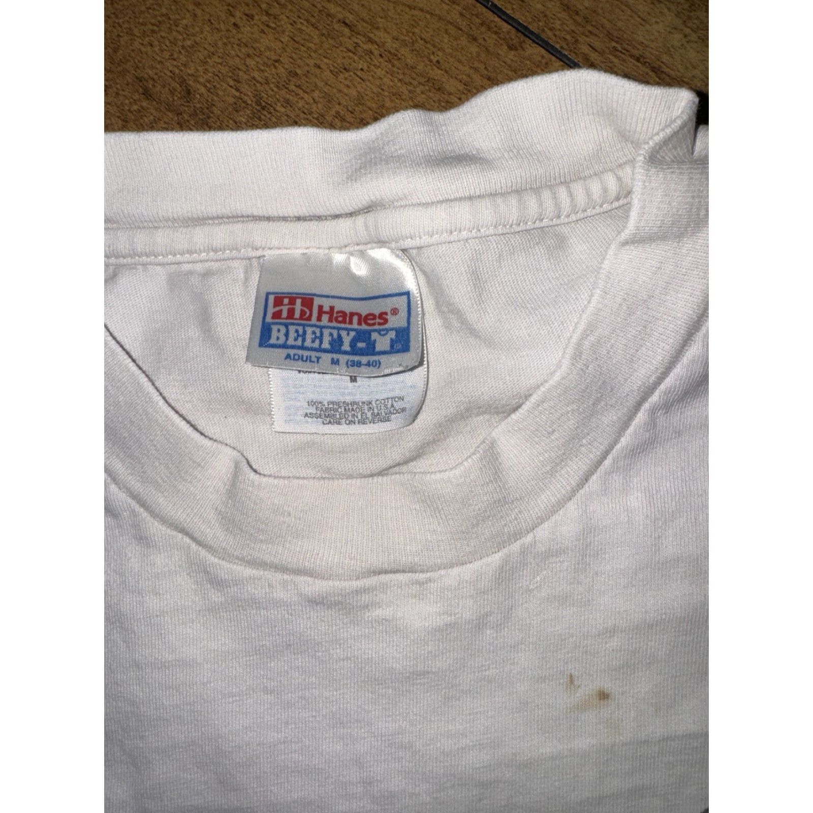 Vintage Rowdy’s Pale Ale T-Shirt White M Mens Medium 19x27 Size US M / EU 48-50 / 2 - 6 Thumbnail