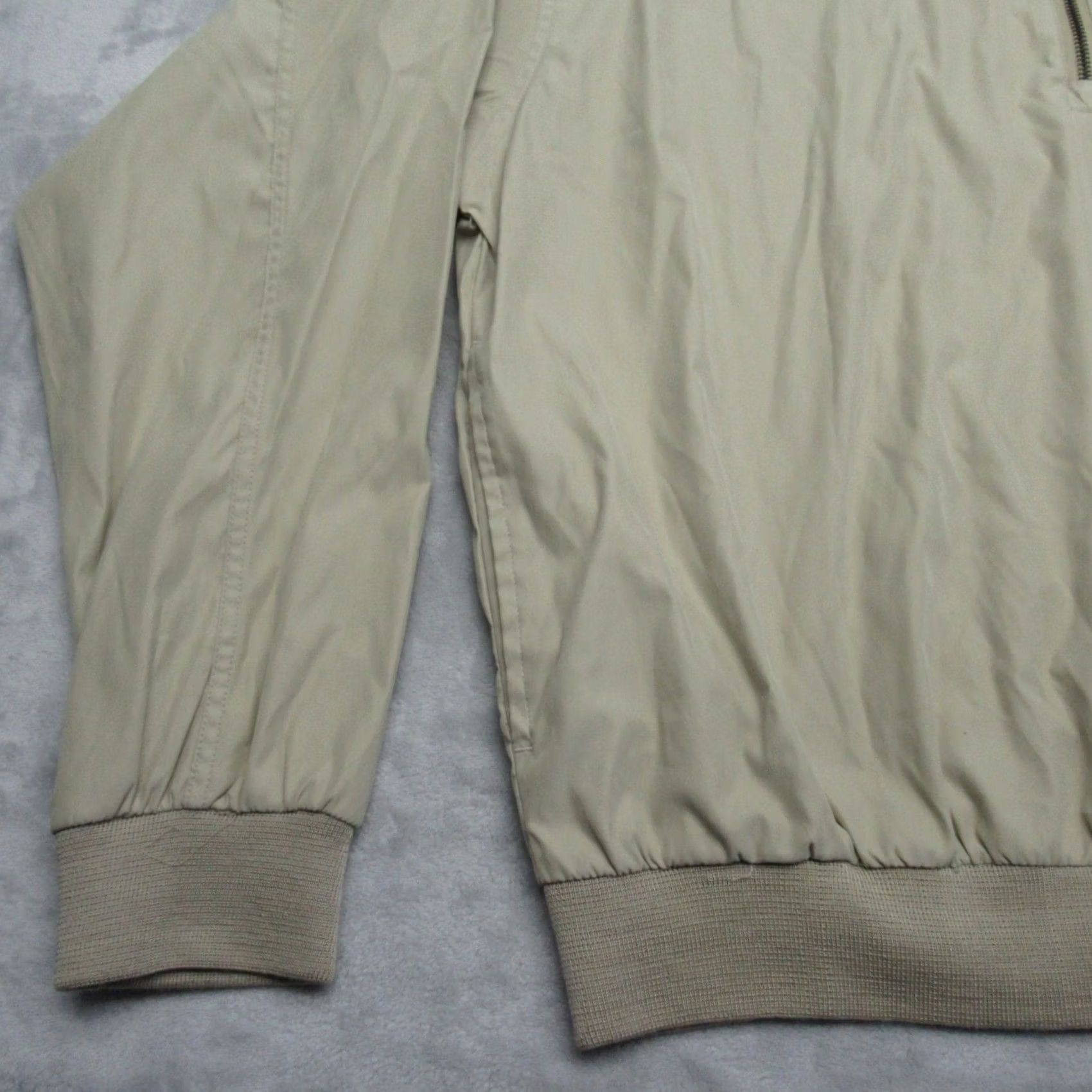 Weatherproof Weatherproof Jacket Men L Cream Knit Trim 1/4 Zip Solid Outdoor Golf Hiking Fall Winter Size US L / EU 52-54 / 3 - 2 Thumbnail