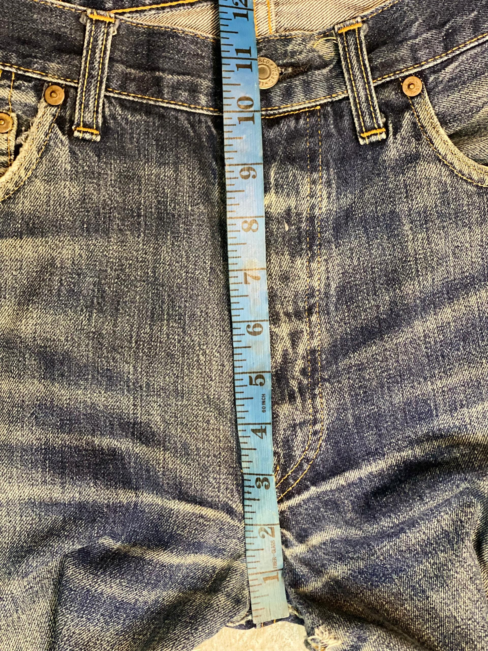 Levi's VINTAGE LEVIS 501XX 90S BUTTON 555 BIG E SELVEDGE Size US 30 / EU 46 - 18 Thumbnail
