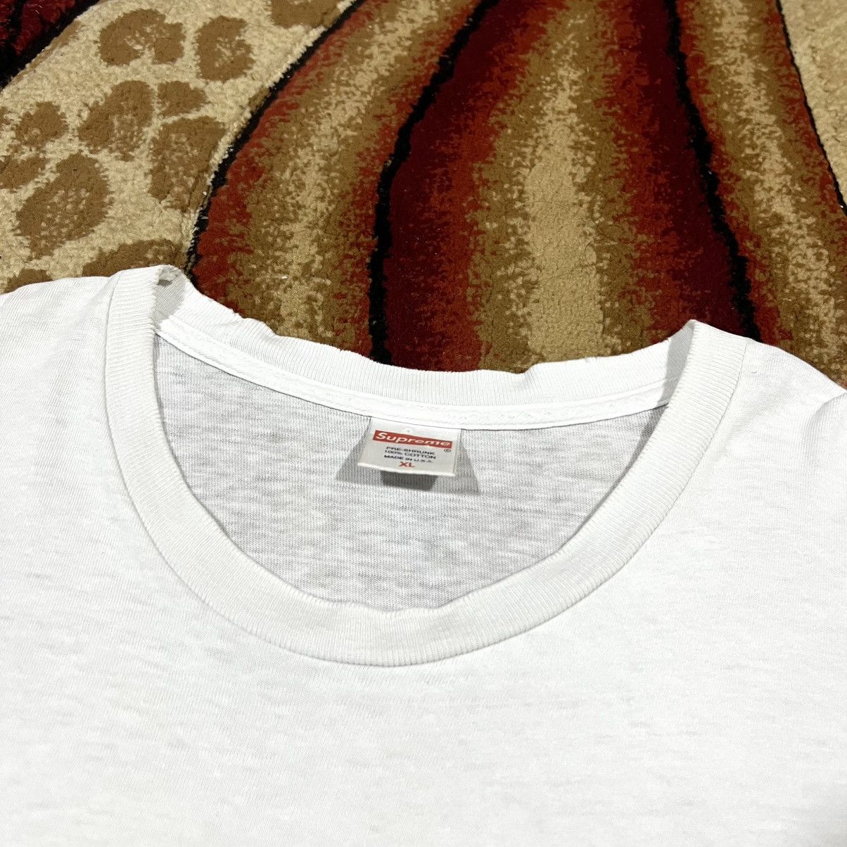 Supreme Vintage Thrashed Faded SUPREME ERD GRUNGE T Shirt Size US XL / EU 56 / 4 - 5 Thumbnail