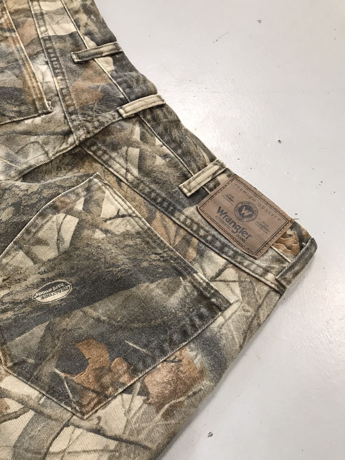 Vintage Rare Vintage wrangler realtree double knee denim Size US 32 / EU 48 - 6 Thumbnail
