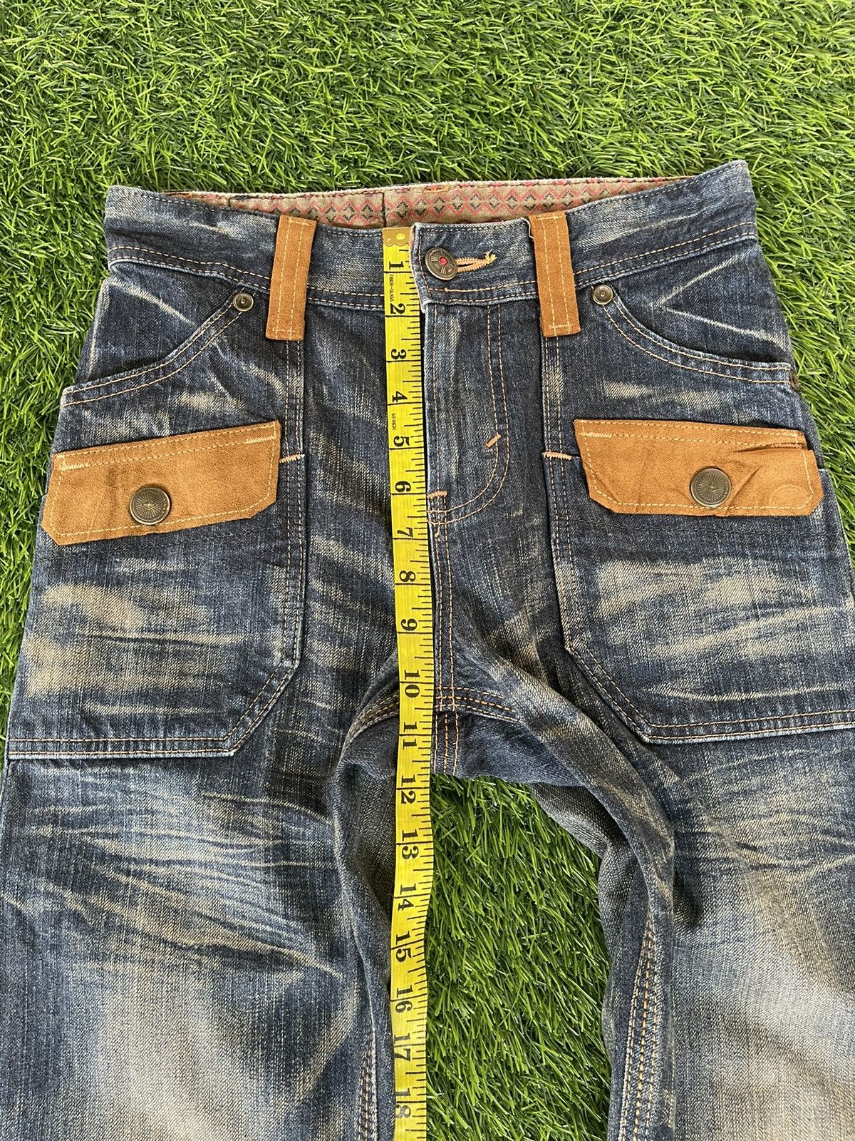 Edwin Exclusive Vintage 90s 🔥EDWIN🔥Bush Pants Blue Denim Size US 28 / EU 44 - 5 Thumbnail