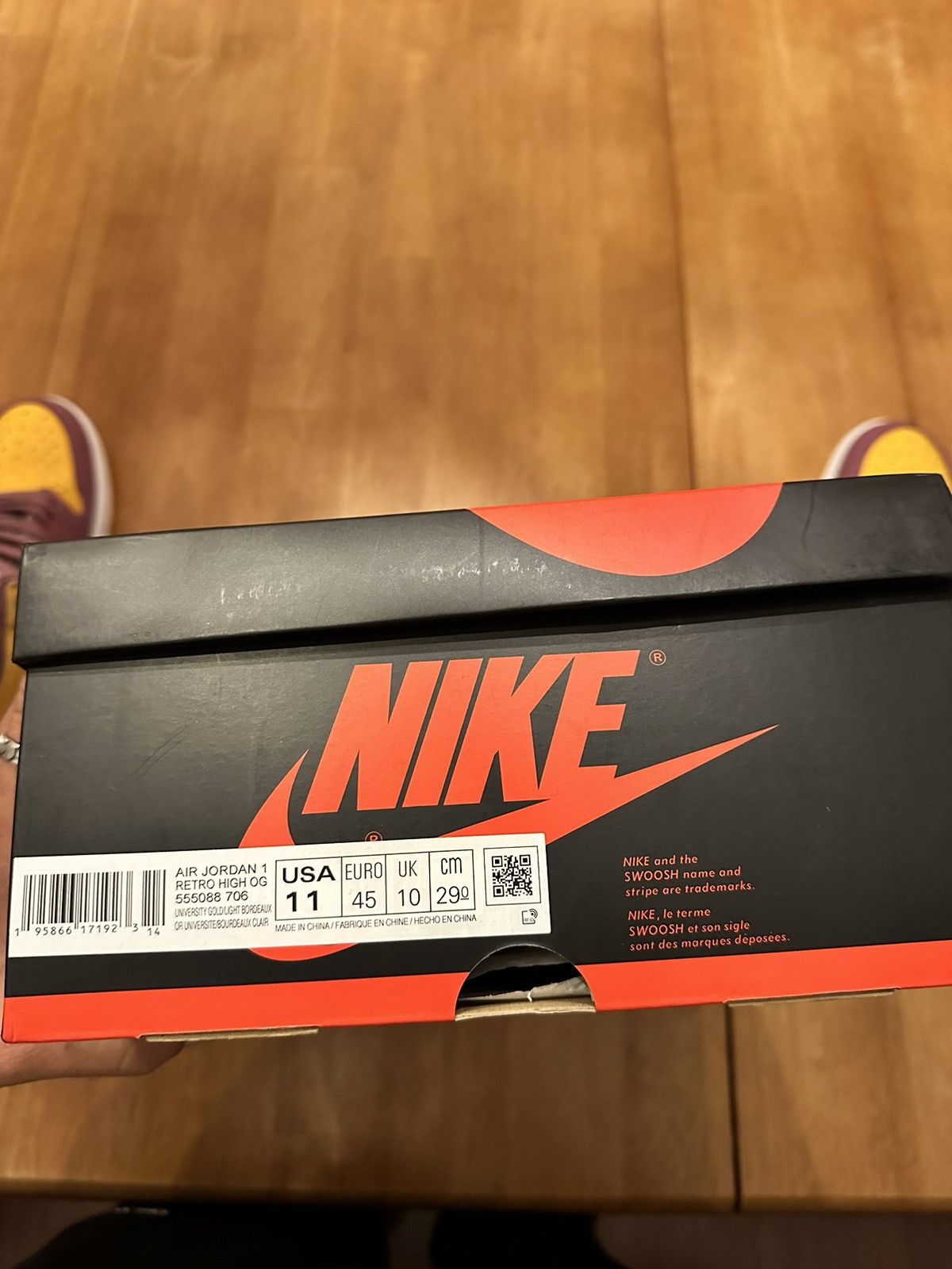 Jordan Brand Air Jordan 1 retro high OG Size US 11.5 / EU 44-45 - 6 Thumbnail