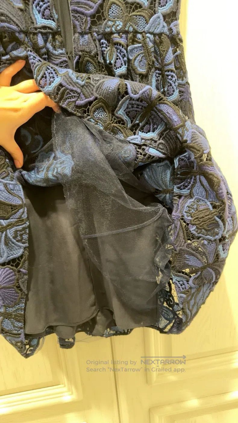 Valentino Valentino Blue butterfly skirt Size S / US 4 / IT 40 - 6 Thumbnail