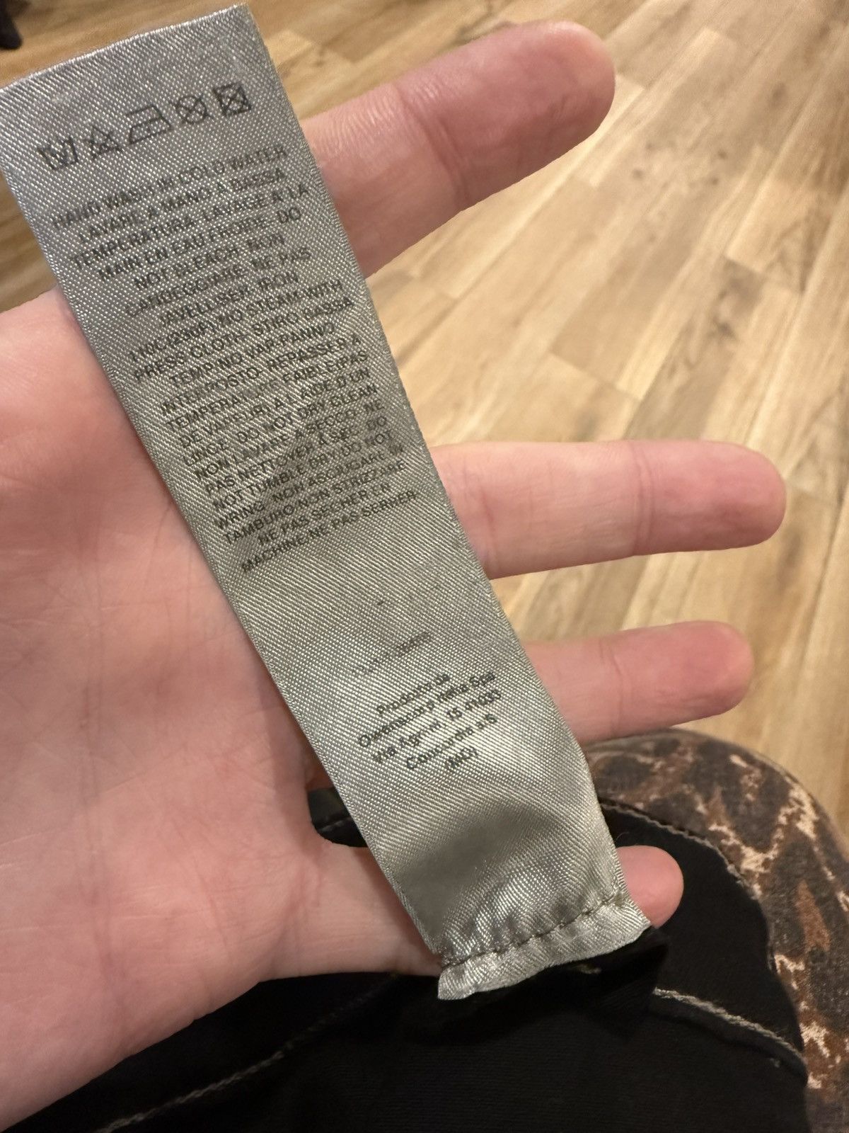 Rick Owens Drkshdw Rick Owens Drskhdw Waxed Bias Bootcut Size US 27 - 6 Thumbnail