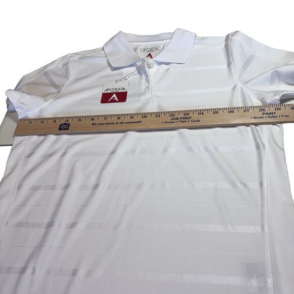 Antigua Antigua Golf Polo Women Striped Desert Dry Short Sleeve M Size M / US 6-8 / IT 42-44 - 6 Thumbnail