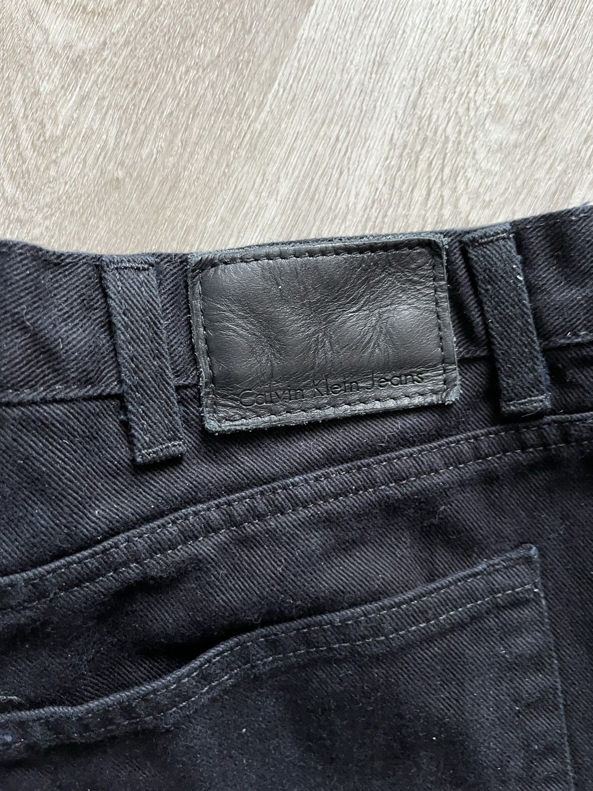 Calvin Klein Calvin Klein Black Jeans Size US 37 - 5 Thumbnail