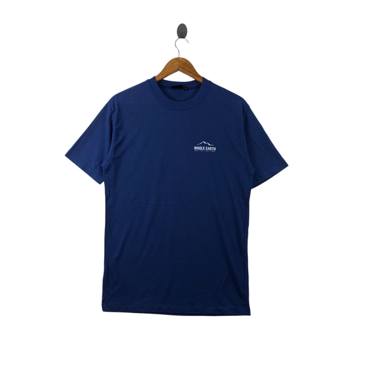 Descente × Vintage Vintage WHOLE EARTH Tee Shirt Descente Outdoor Life Size L Size US L / EU 52-54 / 3 - 1 Thumbnail