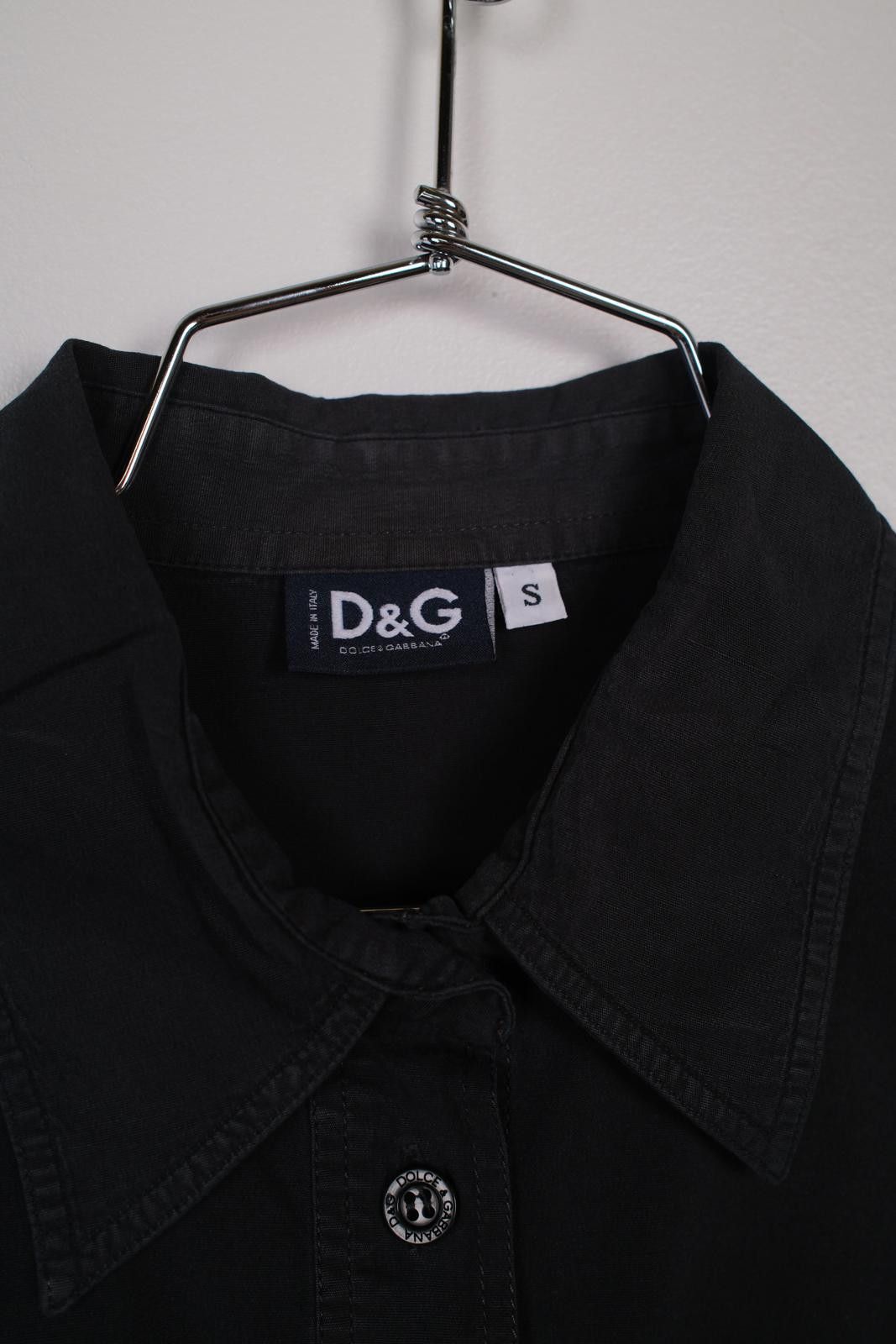 Dolce & Gabbana 00's Dolce & Gabbana Pleated Long Sleeve Button-Up Size ONE SIZE - 4 Thumbnail