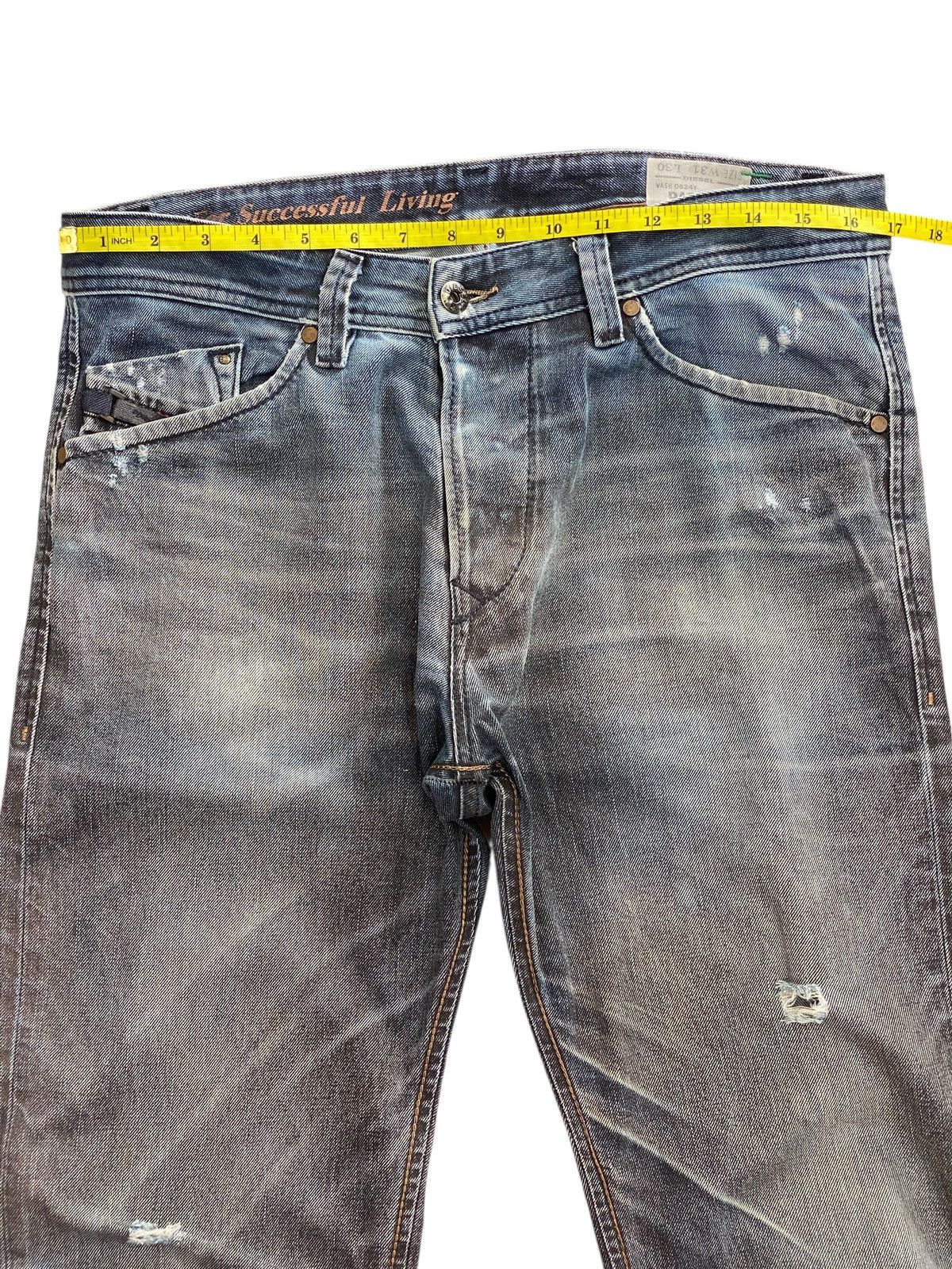 Diesel Diesel Darron Grunge Faded Ripped Style Jeans Size US 34 / EU 50 - 7 Thumbnail
