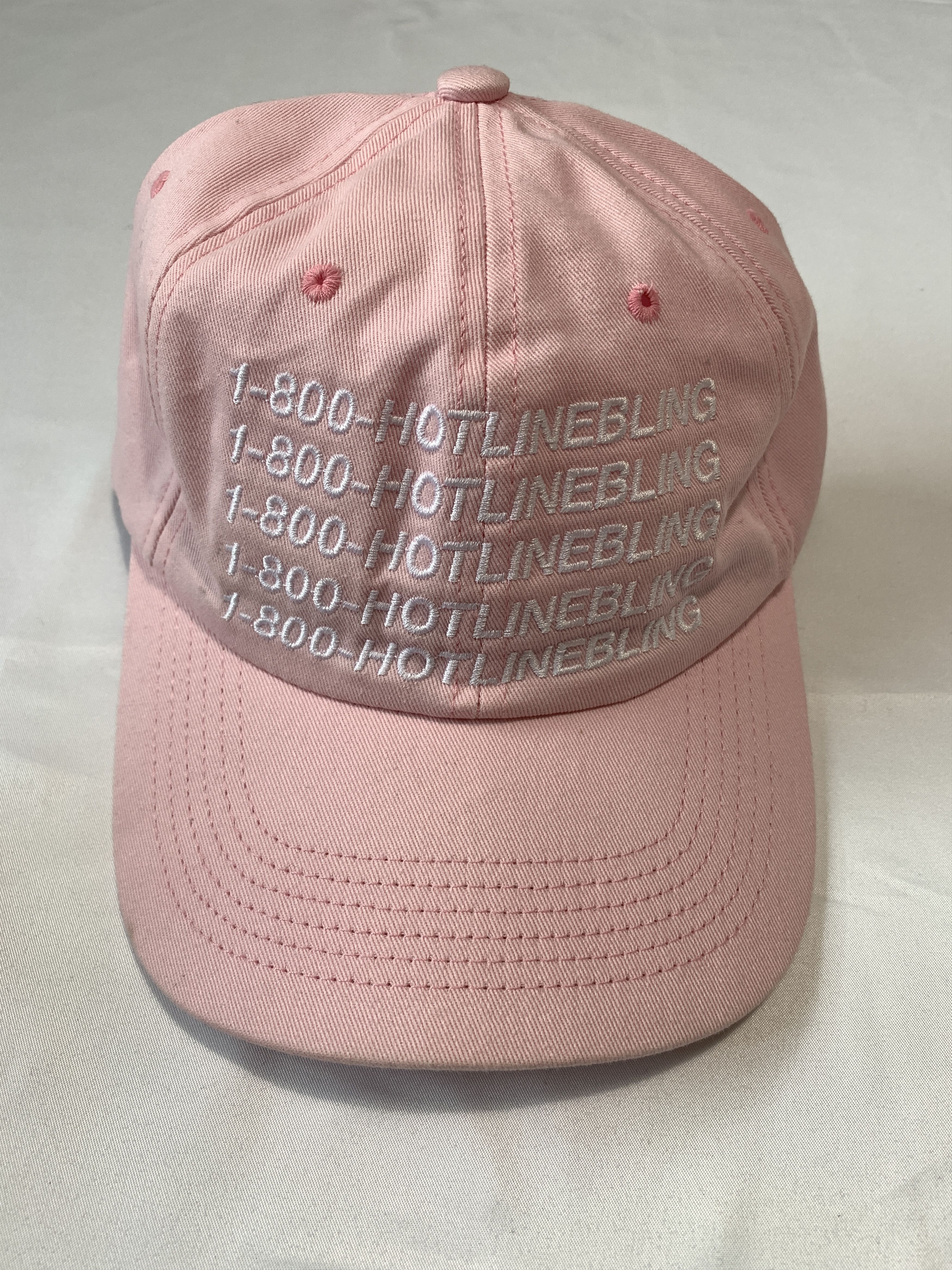 Drake OVO HOT LINE BLING SWEETER MAN VALENTINES CAP HAT PINK Size ONE SIZE - 2 Thumbnail