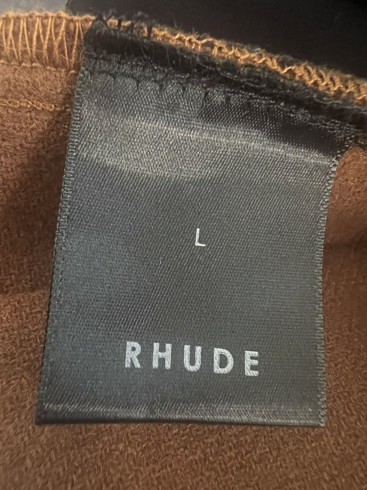 Rhude Tan Wool Lounge Pants Size Large Autumn/Winter 2021 Size US 36 / EU 52 - 8 Thumbnail
